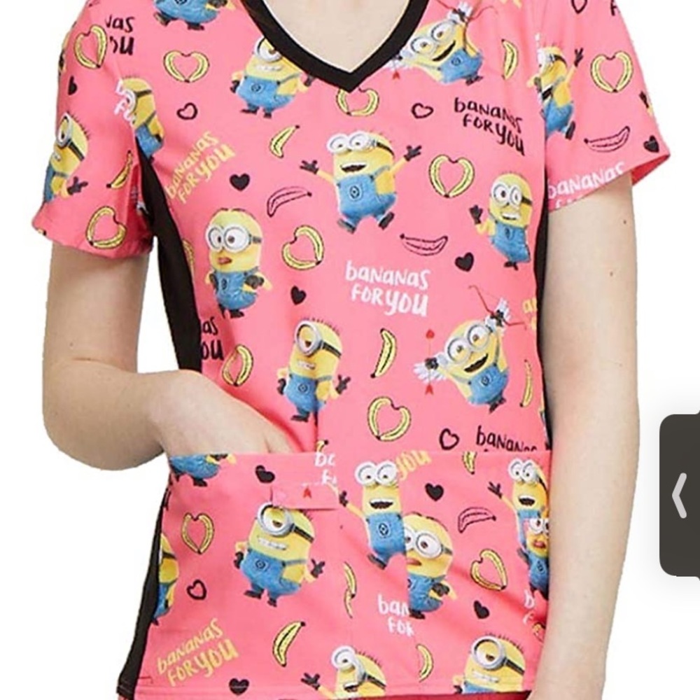 Despicable Me scrub top